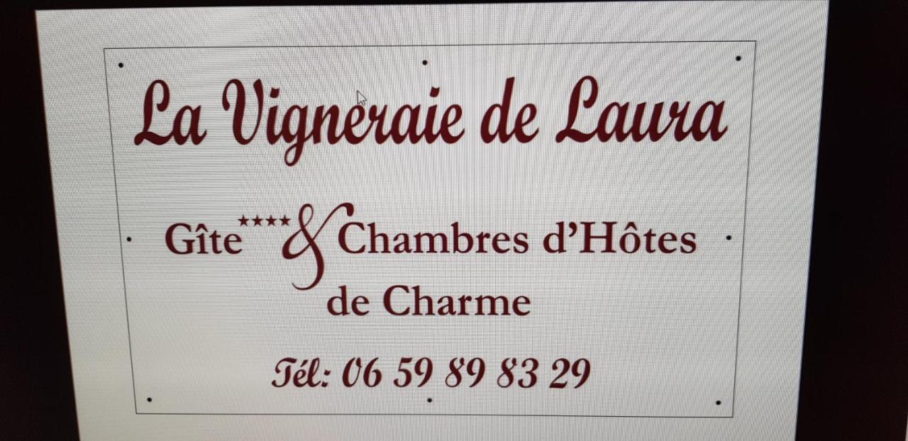 La Vigneraie de Laura: Gîte Entre Vignes et Chênes Sainte-Colombe (Gironde) Exterior foto